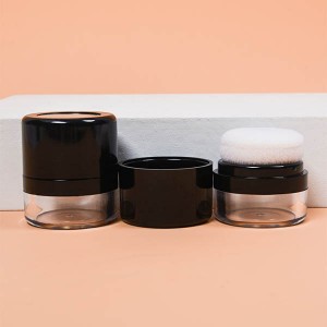 DM nieuwe poederdonspot cosmetische losse poederpot lege cosmetische potten gratis monsters