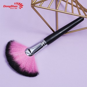 Fan Shape Powder Concealer Blending Finishing Highlighter Highlighting Makeup Brush Nail Art Brush Makeup සඳහා