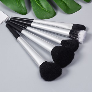Dongshen 18pcs brush makeup tools manufacture wholesale natural black goat hair professional makeup cosmetic brush set