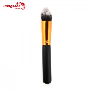 I-Black Mini Exquisite 10pcs Vegan Synthetic Hair Makeup Brush Set