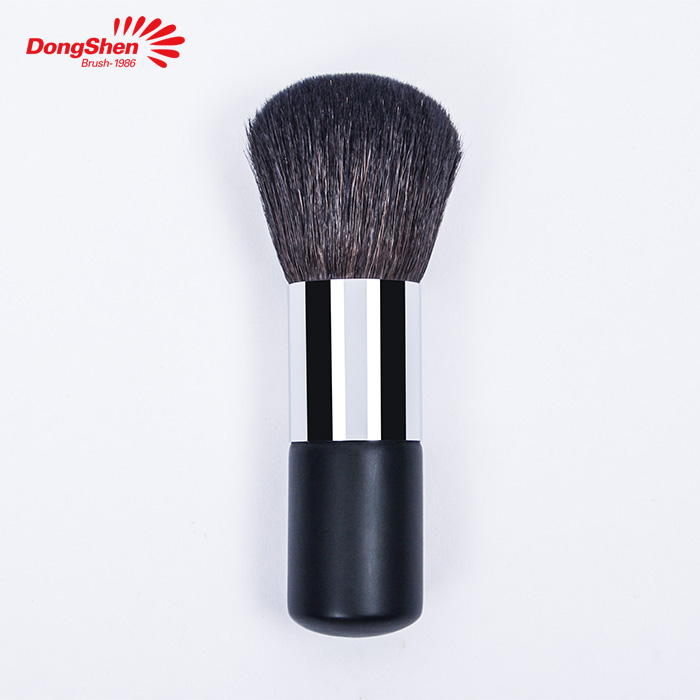 OEM/ODM Supplier Silicon Mask Brush - Dongshen luxury natural goat hair makeup powder brush – Dongmei