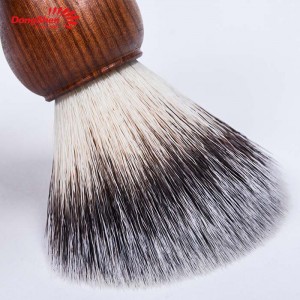 One of Hottest for China Handle Hair Brush Paddle Wave Beard Brush Curved Round Shape Long Wood Bristle Shaving Brush