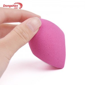 Professional wet and dry foundation blending three-face makeup sponge