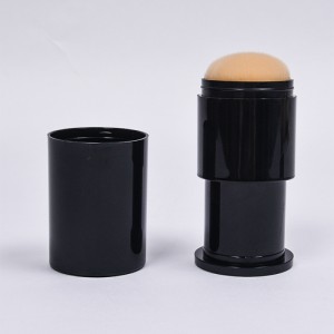 Dongshen retractable Kabuki makeup brush private label custom size travel portable powder blush on bronze makeup brush