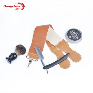 Dongshen leather razor strop wholesale private label high quality leather shaving razor sharpener