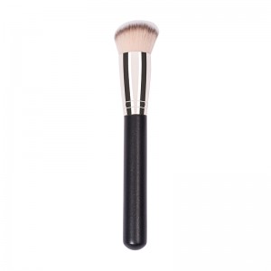 Europe style for Contour Brush - Dongshen angle makeup brush manufacture wholesale custom logo cruelty free synthetic hair angle foundation brush – Dongmei