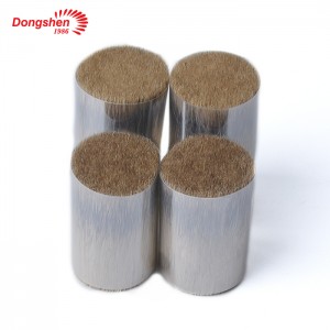 Dongshen χονδρικής υψηλής ποιότητας προσαρμοσμένου μεγέθους διαφορετικού βαθμού χαλαρά μαλλιά ασβού για βούρτσα ξυρίσματος