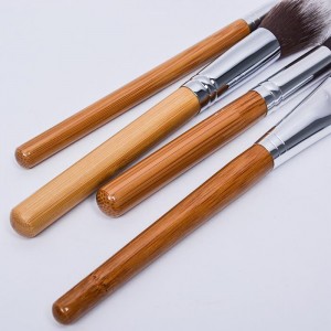 Екологічно чистий набір пензлів для макіяжу Dongshen, 13 предметів. Нешкідливий для шкіри синтетичний бамбук ручка тональна основа для підсвічування тіней косметичний пензлик інструмент
