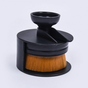 Dongshen round foundation makeup brush high quality face body concealer travel kabuki foundation brush