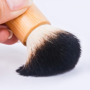 Dongshen Make-up Pinsel Fabréck Grousshandel Luxus natierlech Geess Hoer Holz Grëff Makeup Pudder Kabuki Pinsel