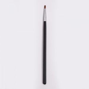 Dongshen wholesale lip brush lipstick makeup brush precision fine angle synthetic vegan lip balm brush