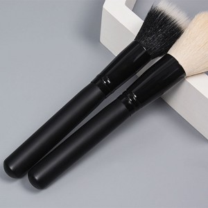 Donggshen high quality cosmetic makeup brush manufacture professional natural animal hair black facial makeup brush set