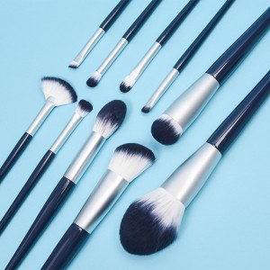 Dongshen brush makeup set wholesale high quality synthetic hair vegan travel makeup brush set