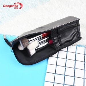 Makeup Brush Holder Organizer Bag ນັກສິລະປິນມືອາຊີບ Brushes Travel Bag Stand-up Makeup Cup Waterproof Dust-proof Brush Storage Pouch Case