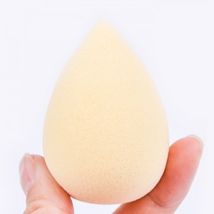 Dongshen professionele make-up spons druppel vorm latex-vrye PU fondament make-up skoonheid spons blender