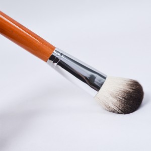 Dongshen makeup børste blød hudvenlig naturligt gedehår private label makeup løs pudder børste