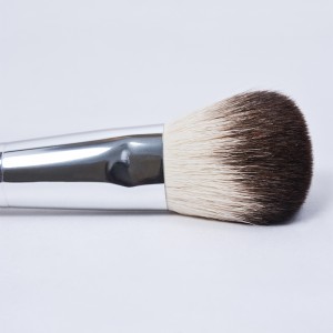 Dongshen makeup børste myk hudvennlig naturlig geitehår private label makeup løs pudderbørste