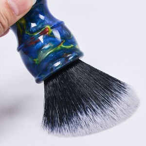 Dongshen луксозна първокласна четка за мокро бръснене със синтетични влакна и смола за коса, персонализирано лого