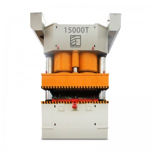 Màquina de premsa de relleu hidràulica per a la fabricació de pells de portes metàl·liques de 4500 tones