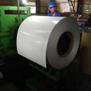 PPGI PPGL PVC plastkile galvaniseeritud külmvaltsitud terasrull