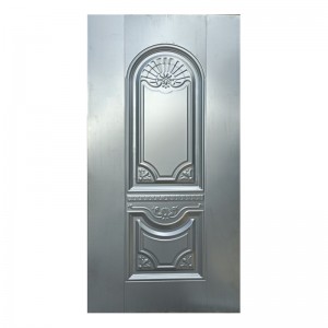 Pelle per porta in acciaio con design stampato per pelle per porta in metallo