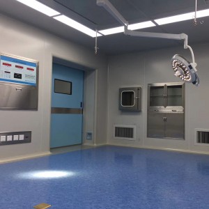 Porte automatiche per operazioni ospedaliere Porte scorrevoli automatiche a tenuta d'aria di alta qualità con piastra in lega di alluminio per 10 anni di garanzia.