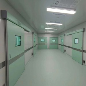 Auto Hospital Operation Doors High Quality Air-tight Auto Sliding Doors With Aluminum Alloy Plate For 10years Warranty.