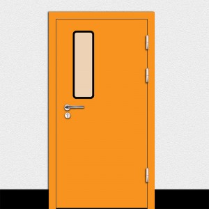 Pintu Ayun Manual Untuk Aplikasi Rumah Sakit Pintu ayun manual terbuka berkualitas tinggi dengan pelat paduan aluminium untuk garansi 10 tahun