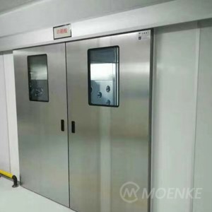 Auto Hospital Operation Doors Double Open High Quality Air-tight Auto Sliding Doors With Aluminum Alloy Plate For 10years Warranty