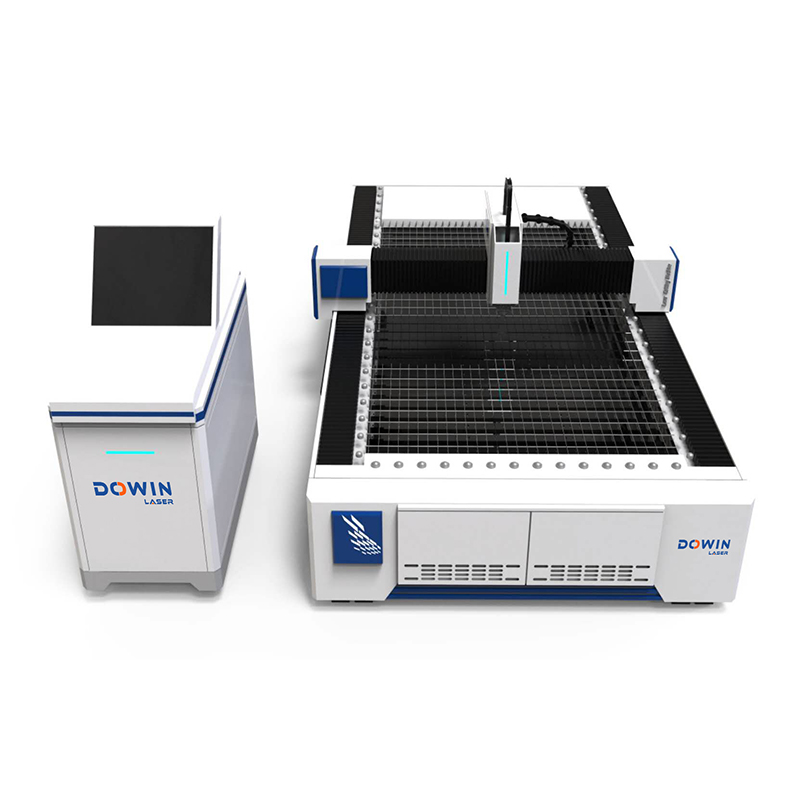1000W-6000W fiber laser cutting machine with Raycus or IPG laser generator