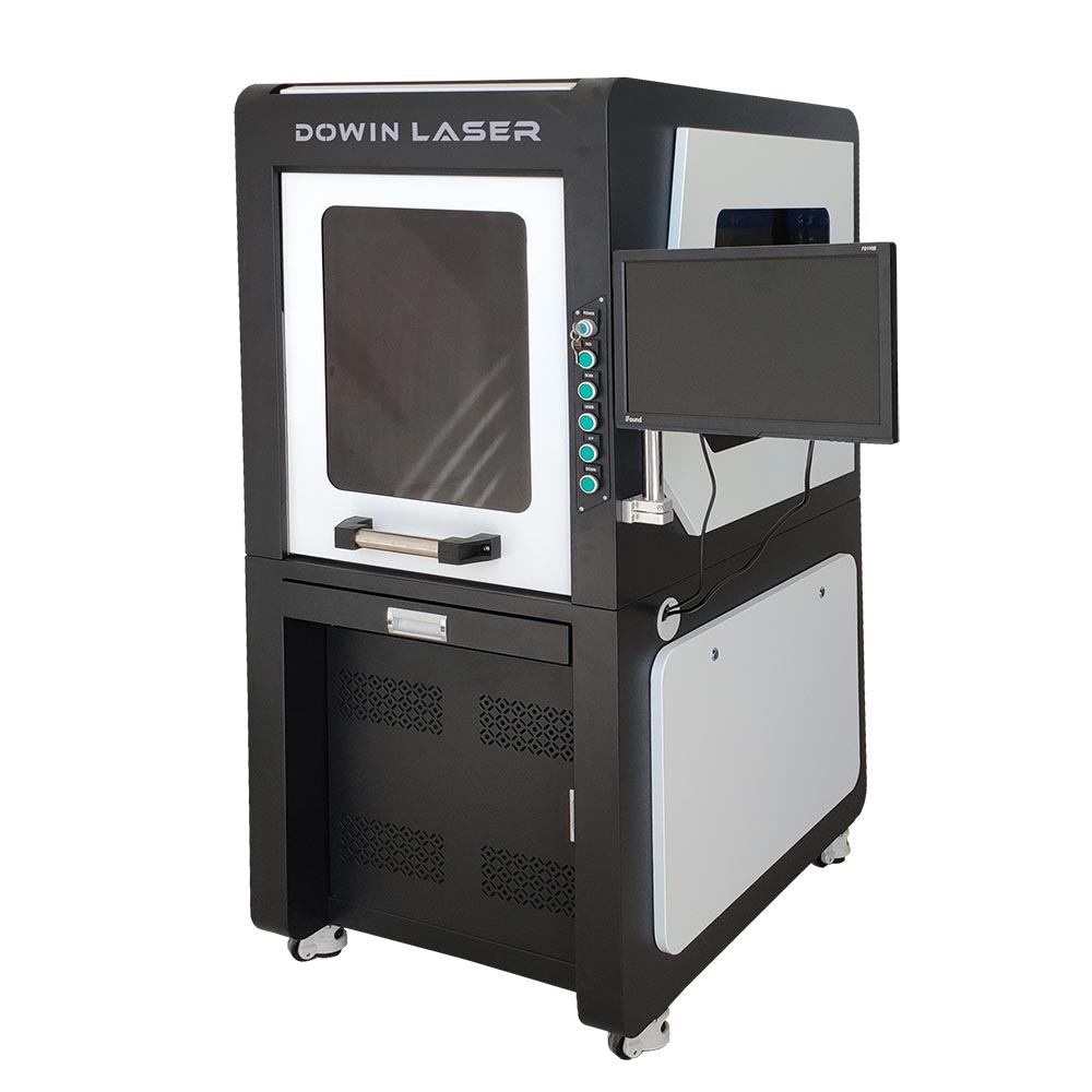 Big enclosure safety model fiber laser marking machine (1)