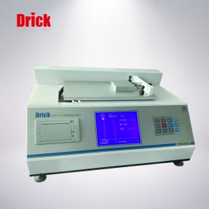DRK127X Instrument de coeficient de fricció oblic per a materials d'embalatge d'aliments i medicaments