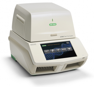 Paràmetres quantitatius de l'instrument PCR de fluorescència tàctil
