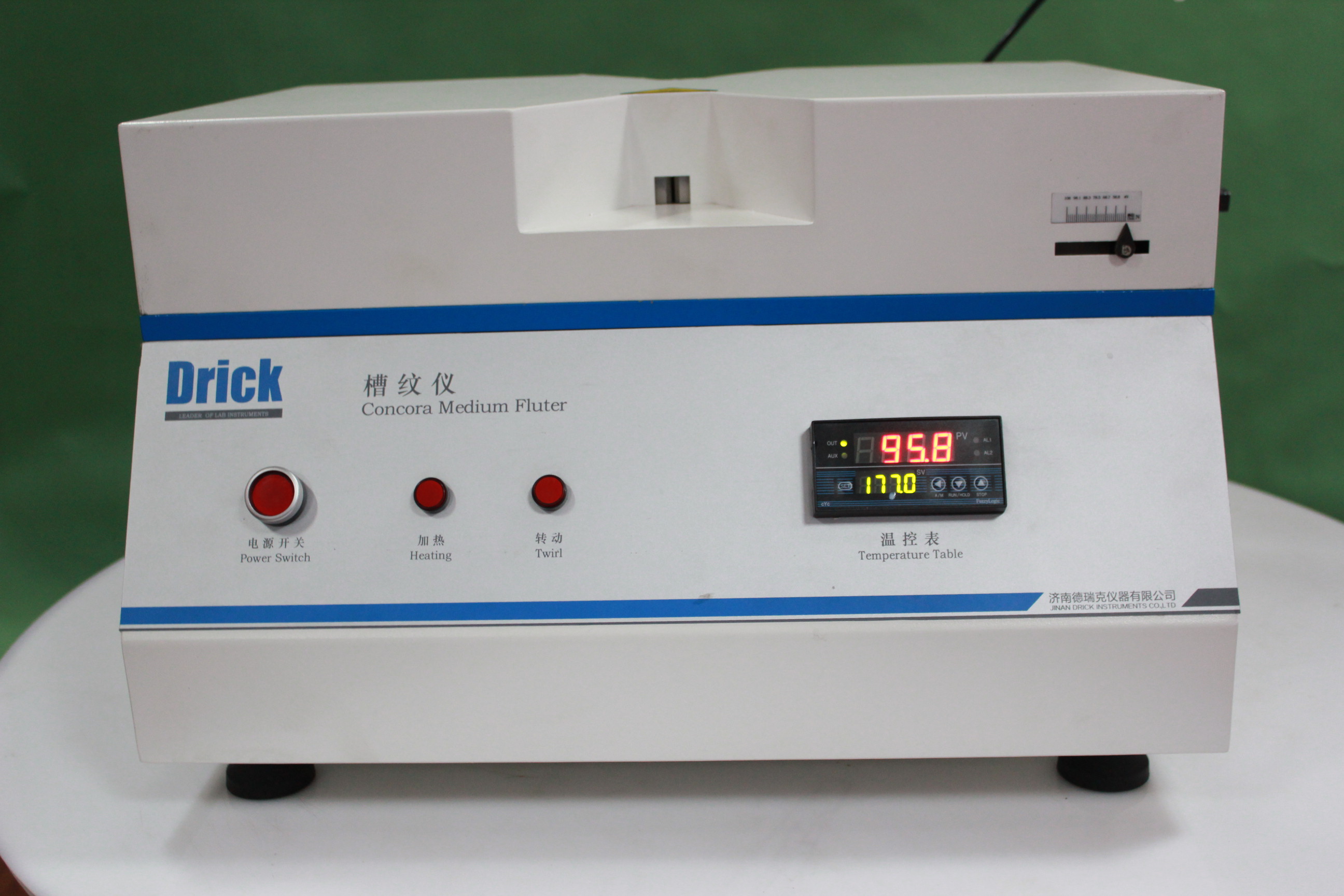 Factory Free sample Can Leakage Tester - DRK113B Concora Medium Fluter (CCT, CMT) – Drick