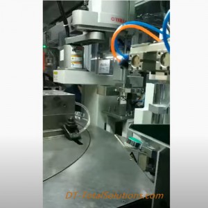 DC-AC In-mold implant machine