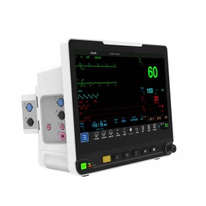Monitor animal dos sinais vitais da pressão sanguínea do paciente veterinário do multi parâmetro