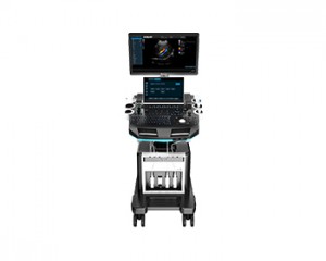 Máquina de ultrasonido veterinaria con carro