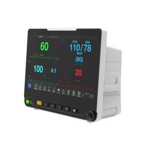 Monitor animal de los signos vitales de la presión arterial del paciente veterinario multi del parámetro