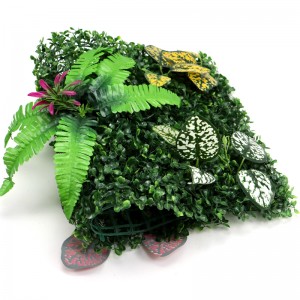Kunstmatige groene plant kunstmatige muren op maat en groene bloemenmuur kunstmuur plantenpaneel