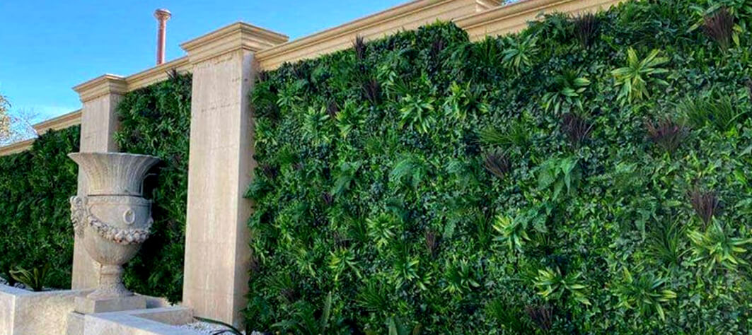 कृत्रिम हरी दीवार-पौधे की दीवार