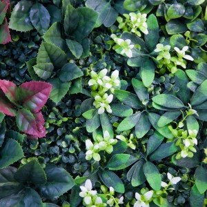 홈 웨딩 실내 가짜 열대 단풍 회양목 울타리 수직 인공 실크 플라스틱 녹색 잔디 식물 벽 장식