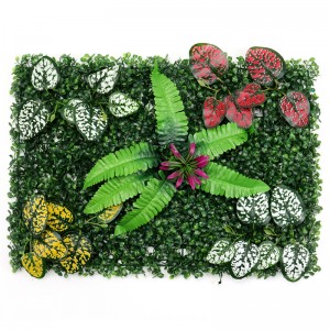 Artificial green plant artificial walls custom  and green flower wall artificial wall plant panel