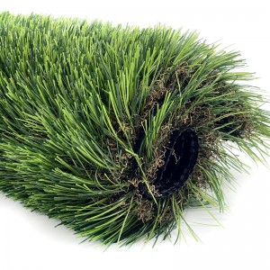 Ogo kacha mma mgbochi UV Artificial Grass eke sịntetik turf maka nhazi ala