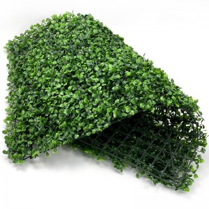 plant kunsmatige mure Pasgemaakte oerwoudstyl kunsmatige plantemuur vir huisversiering kunsmatige groen muur olyfblaar