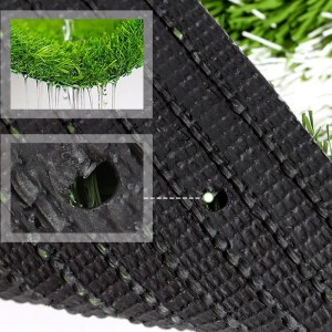 I-50mm yekhwalithi ephezulu ye-Football Field Synthetic Grass Carpet yangaphandle