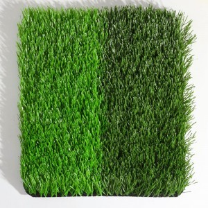50mm zoo Football Field Synthetic Grass Carpet rau sab nraum zoov