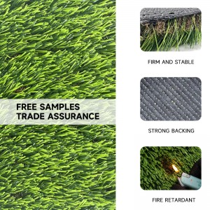Najwyższej jakości sztuczna trawa anty-UV, naturalna trawa syntetyczna do kształtowania krajobrazu
