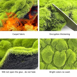 vairumtirdzniecība viltotu sūnu sienu māksla sfagnu augs Konservētas mākslīgās sūnas sienas paneļa zaļās sūnas mājas ikdienas dekorēšanai