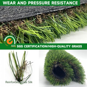 Top Quality Anti-UV Artificial Grass natural Synthetic Turf for landscaping place