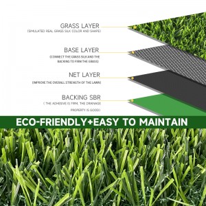 Artificial Grass For Landscape Carpet Mat Football Artificial Grass Synthetic Grass Outdoor Artificial Turf Fake Lawn